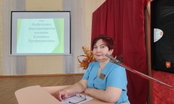 Осторожно- клещи!!! Медики дома-интерната провели лекцию по профилактике и защите от клещевых инфекций.