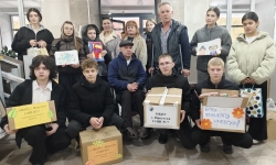«Подарили тепло» - школьники Ново-Ленино поздравили старшее поколение