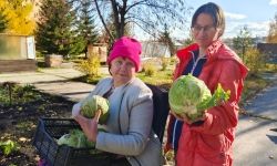 Завершили огородный сезон