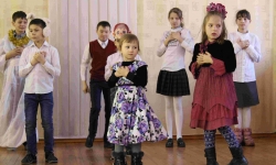 Рождественский спектакль от учащихся средней образовательной школы г.Ирктуска № 53