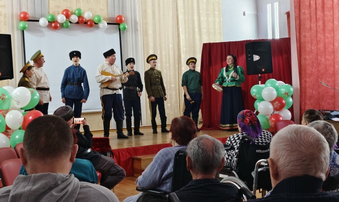 Праздничный концерт к 23 февраля