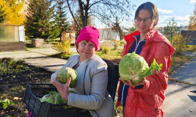 Завершили огородный сезон