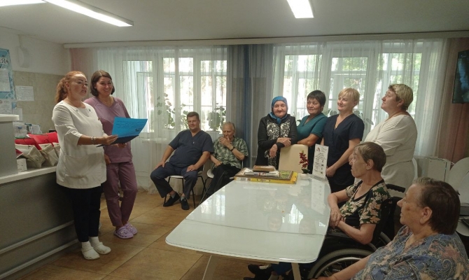 Новости отделения социально-медицинского обслуживания